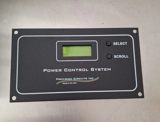 POWER CONTROL SYSTEM PANEL 00-10050-xxx PRECISION CIRCUITS Midi PCS 25030 Vr2.08