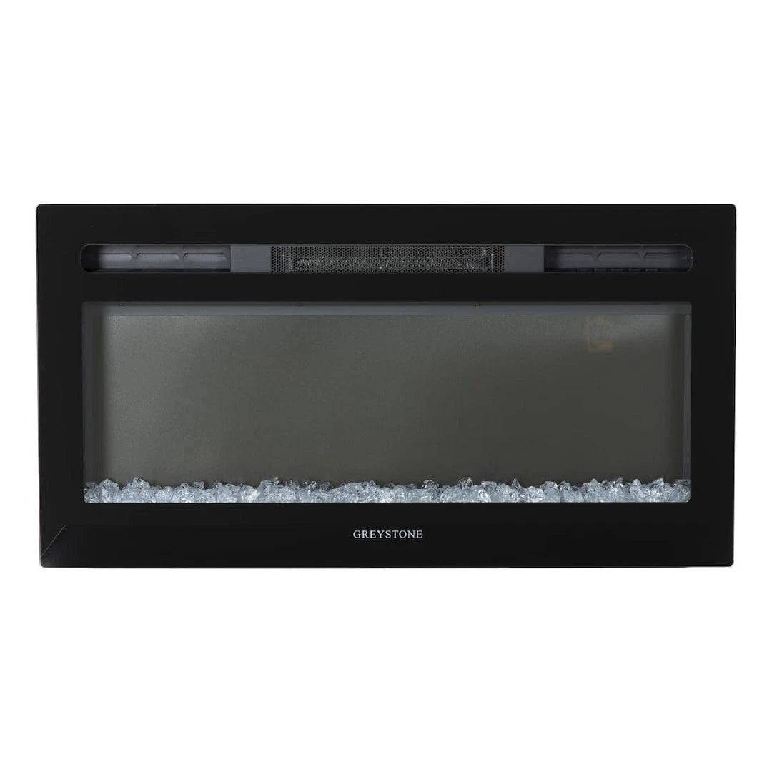 Furrion Greystone Electric Fireplace with Crystals | F31-18A | 5,300 BTU
