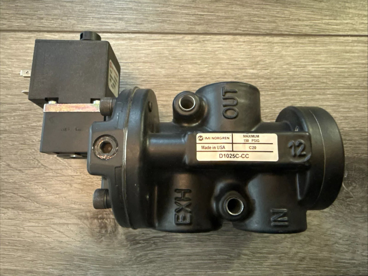 Norgren D1025C-CC Directional Control Poppet Valve 150 PSIG C20