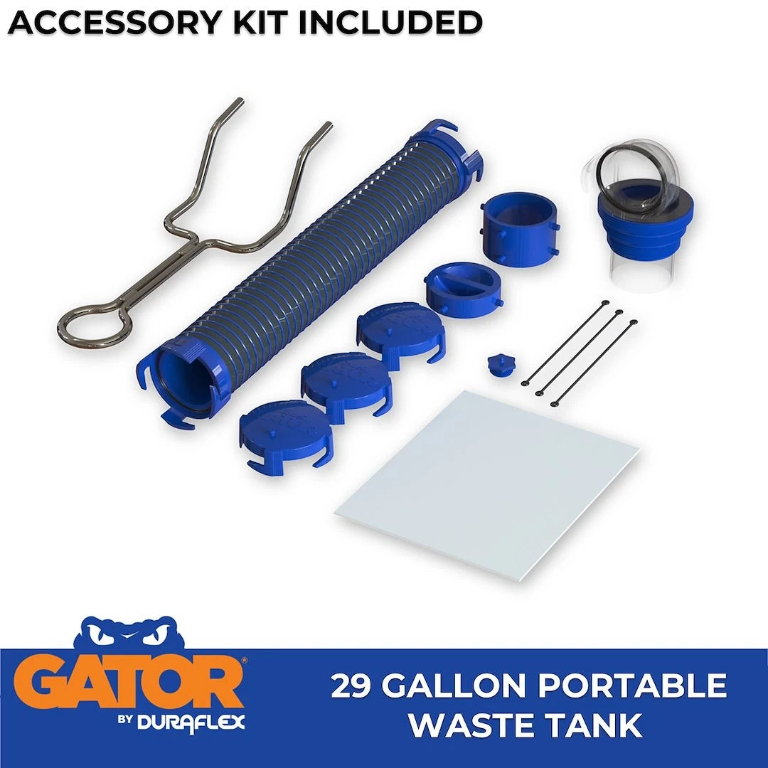 Duraflex Gator® Portable Waste Holding Tank | 21903G | 29 Gal | 2WH