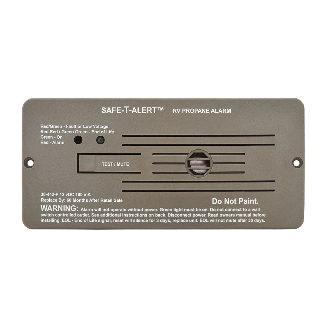MTI Safe-T-Alert Propane Leak Detector | 30-442-P-BR | 12V | Brown