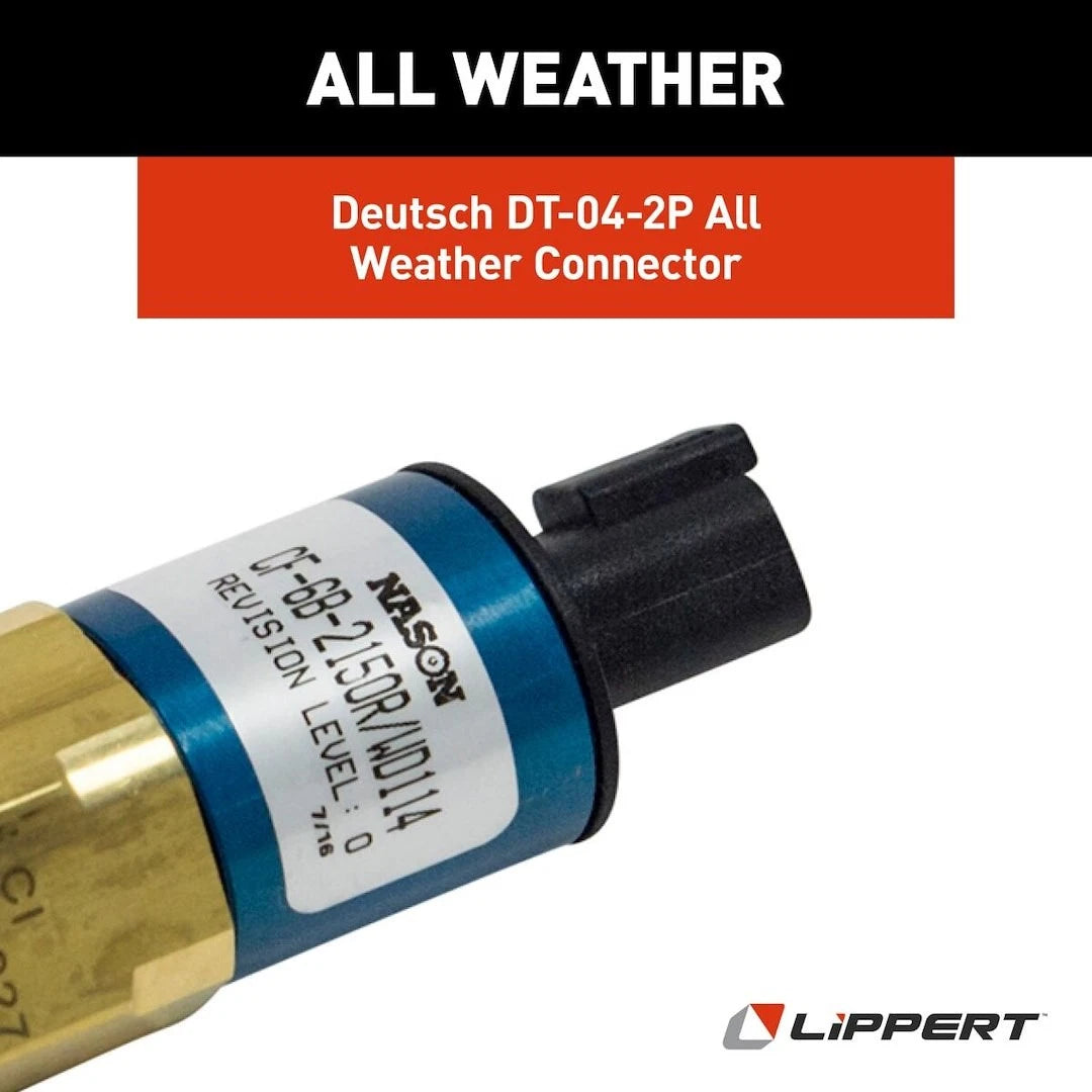 Lippert Hydraulic Pressure Switch | 142927 | 2,150 PSI | Nason