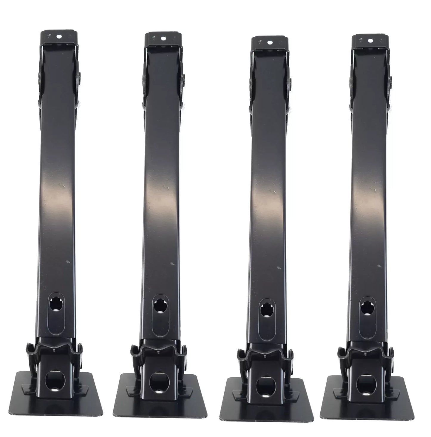 4 Pack LONG SWING DOWN 16.5" - 23" Stabilizer Flip RV Jack Trailer Levelers Cargo