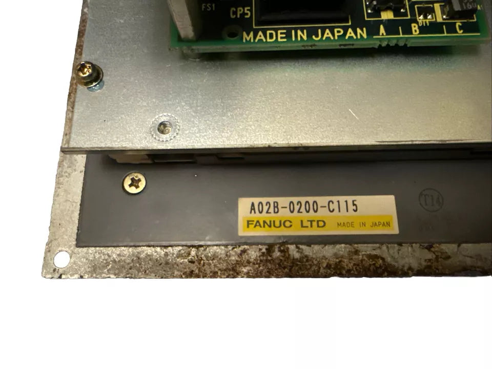 FANUC A02B-0200-C115 OPERATOR PANEL A02B0200C115 USED 2001