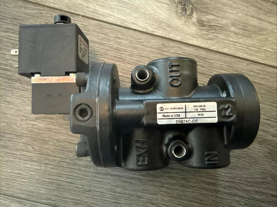 Norgren D1025C-CC Directional Control Poppet Valve 150 PSIG M19