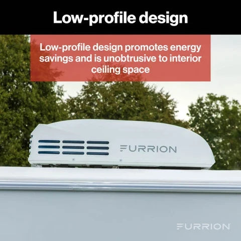 Furrion Chill Cube 15K Low-Profile Ducted RV A/C w/ Heat Pump | White