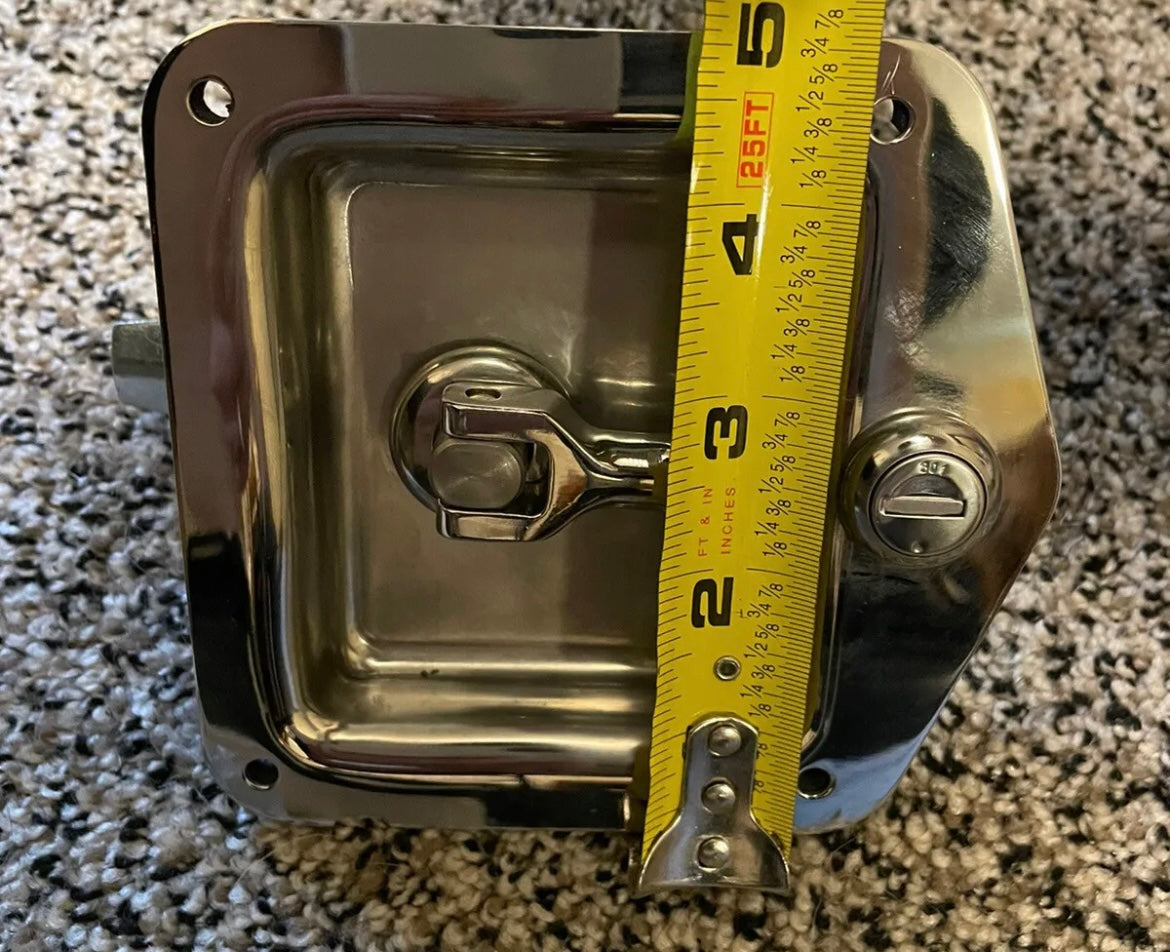 Fastec RV T-Handle Door Latch | Stainless Steel | Entry or Baggage ...
